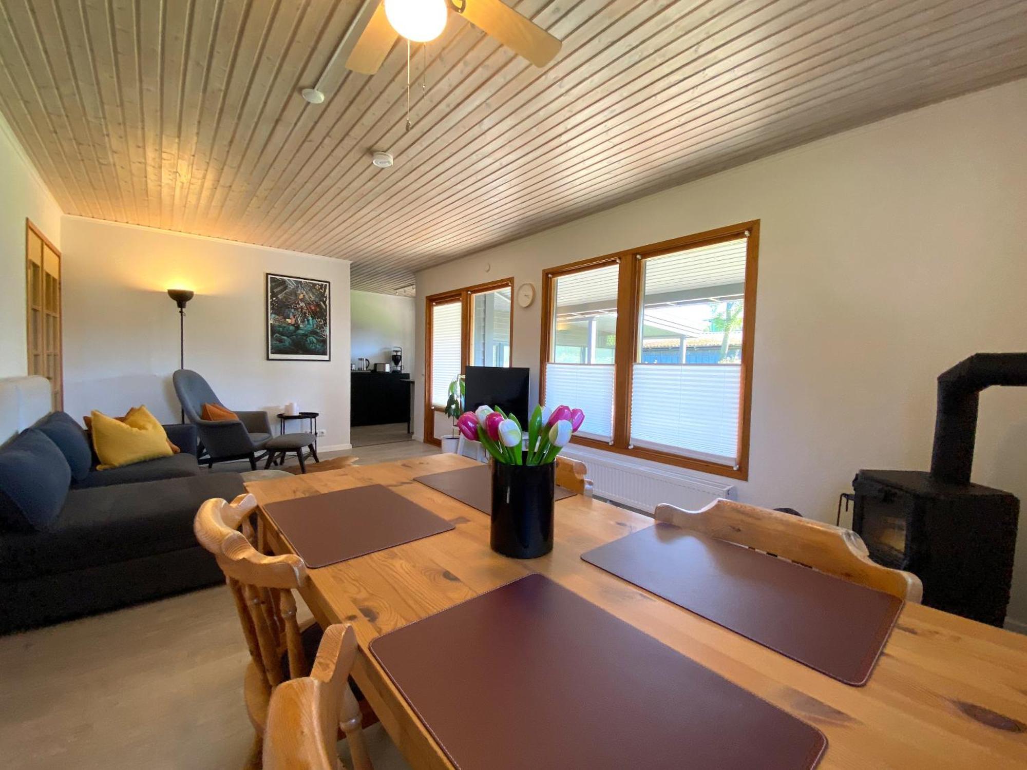 Villa Schwedenhaus Mit Holzofen & Aussenkamin Auf 1400M2 à Tensbuttel-Rost Extérieur photo